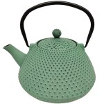 Thire de type japonaise verte en fonte 0. 78 litre