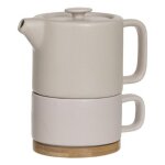 Thire avec tasse  nature  40cl rose