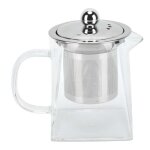 Th�i�re en verre, belle, el�gante, portable, transparente, pour bureau, salon, salle a manger