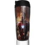 The avengers iron man travel coffee mugs double wall vacuum tumblers insulated thermos mug - 12 oz