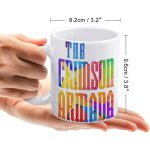 The crimson armada crimson armada tasse  caf / tasse tasse en cramique de grande capacit 330 ...