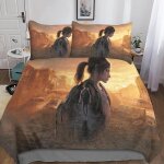 The last of us housse de couette d series imprim�� dessin de lit microfibre, parure de lit housses de ...