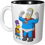 The simpsons color mug porcelain cup mug 330ml ceramics home use office environmental protection The simpsons color mug porcelain cup mug 330ml ceramics home use office environmental protection