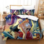 The simpsons ensemble housse de couett imprim�� d et taie d'oreiller, ultra doux microfibre hypoallerg��nique ...