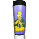 The simpsons travel coffee mugs double wall vacuum tumblers insulated thermos mug - 12 oz The simpsons travel coffee mugs double wall vacuum tumblers insulated thermos mug - 12 oz