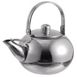 Th�i�re en acier inoxydable haut de gamme - capacit� 1 l, design durable avec filtre, id�ale pour les ...
