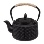 Th�i�re en fonte  flora  1l noir
