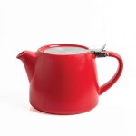 Th�i�re rouge pour infuser et servir des boissons chaudes