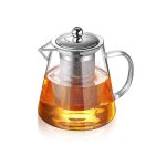 Th�i�re en verre pour th� fleuri et th� en vrac 950 ml