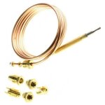 Thermocouple 450mm - four, cuisinière (z011j02 glem, airlux) Thermocouple 450mm - four, cuisinière (z011j02 glem, airlux)