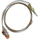Thermocouple 515mm (294863 - 25650) plaque de cuisson (481010566187 481213838004 whirlpool ignis ikea ...