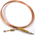 Thermocouple long. 1200 mm (144013 - 7144) four cuisinire (c00028639 indesit ariston hotpoint scholtes) ...