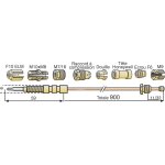 Thermocouple - thermocouple universel pour honeywell q370a / 1022 / 1030 / 1048 / 1055 / 1063 / 1071 Thermocouple - thermocouple universel pour honeywell q370a / 1022 / 1030 / 1048 / 1055 / 1063 / 1071