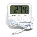Thermom�tre d'aquarium a affichage num�rique lcd, celsius et fahrenheit, fournitures pour poissons et ...