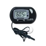 Thermom�tre d'eau d'aquarium en plastique, ecran num�rique lcd, capteur, contr�leur, accessoires pour ...