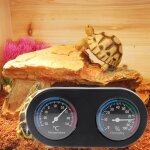 Thermom�tre et hygrom�tre pour reptile, moniteur de temp�rature et d'humidit� dans le vivarium terrarium ...
