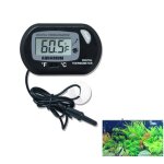 Thermom�tre num�rique lcd pour aquarium, d�tecteur de temp�rature, alarme, fournitures pour animaux domestique ...