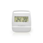 Thermomtre hygromtre intrieur blanc