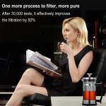 Thermos en verre en acier inoxydable, cafetière, bouilloire, brasseur a café et a thé, verres, 350 ml, ... Thermos en verre en acier inoxydable, cafetière, bouilloire, brasseur a café et a thé, verres, 350 ml, ...