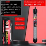 Thermostat a temprature rglable, 110v - 220v, ue et us, appareil de chauffage submersible pour aquarium, ...
