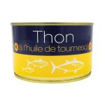 Thon entier a l'huile de tournesol - conserve 260g