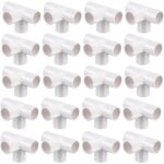 Tianyi - lot de 20 raccords latéraux en pvc pour, abri, accessoires de tuyau 20 mm Tianyi - lot de 20 raccords latéraux en pvc pour, abri, accessoires de tuyau 20 mm