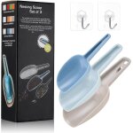 Tianyi - 3 pièces pelles a glace en plastique multifonction, pelle a farine, cuillères a nourriture pour ... Tianyi - 3 pièces pelles a glace en plastique multifonction, pelle a farine, cuillères a nourriture pour ...