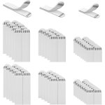 Tianyi - 36 paires bande de suspension d'image double face, 72 bandes forte adhrence languettes accroche ...