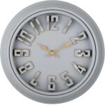 Tianyi - 3d horloge murale 30, 5 cm, silencieuse, sans tic - tac, horloge rtro classique alimente par ...