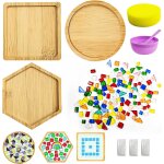 Tianyi - 8 pièces sous - verre mosaïque kit, bambou tasse sous - verres, mosaique loisir creatif, mosaïque ... Tianyi - 8 pièces sous - verre mosaïque kit, bambou tasse sous - verres, mosaique loisir creatif, mosaïque ...