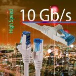 Tianyi - câble réseau cat6a cat6 cat6 10 gbit / s 3 m vert - 1 pièce cat 6a s - ftp double blindage Tianyi - câble réseau cat6a cat6 cat6 10 gbit / s 3 m vert - 1 pièce cat 6a s - ftp double blindage