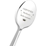 Tianyi - cadeau belle mere noel, cuillre a cafe en acier inox, idee cadeau belle mere original cadeau ...