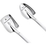 Tianyi - cadeaux pour couples - lot de 2 cuillères a glace avec gravure - cadeaux de mariage pour les ... Tianyi - cadeaux pour couples - lot de 2 cuillères a glace avec gravure - cadeaux de mariage pour les ...