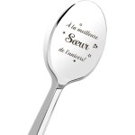 Tianyi - cadeau soeur noel cadeau s?ur cadeau pour soeur, cuillère a cafe en acier inox, cadeau pour ... Tianyi - cadeau soeur noel cadeau s?ur cadeau pour soeur, cuillère a cafe en acier inox, cadeau pour ...