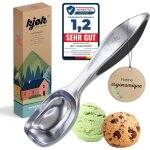Tianyi - premium cuillre a glace en alliage de zinc finition chrome mat ¿ portionneur de crme glace ...