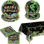 Tianyi - décorations d'anniversaire pour reptiles - assiettes de décoration d'anniversaire pour reptiles, ... Tianyi - décorations d'anniversaire pour reptiles - assiettes de décoration d'anniversaire pour reptiles, ...