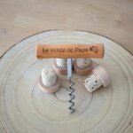 Tianyi - ernestine - tire bouchon papa - ide cadeau personnalise pour homme, pre, anniversaire, fte ...