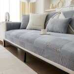 Tianyi - housse de canapé pour 1 a 4 places, en velours, avec support antidérapant, en forme de l, pour ... Tianyi - housse de canapé pour 1 a 4 places, en velours, avec support antidérapant, en forme de l, pour ...