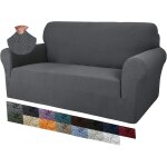 Tianyi - housse de canap 2 places, super extensible, antidrapante, pour chiens, respectueux des animaux ...