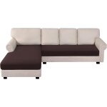 Tianyi - housse canap d'angle, housse de sige elastique haute, housse de sige de canap en forme de ...