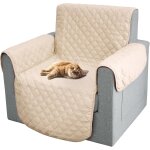 Tianyi - - housse de fauteuil majestic - housse de fauteuil avec accoudoirs - bche matelasse - rversible ...