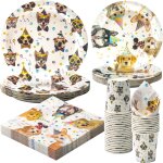Tianyi - party go lot de 96 assiettes jetables en papier pour chiens et animaux de compagnie - assiettes ... Tianyi - party go lot de 96 assiettes jetables en papier pour chiens et animaux de compagnie - assiettes ...