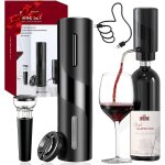Tianyi - tire bouchon electrique rechargeable, 4 en 1 ouvre - bouteille automatique avec ouvre bouteille ...