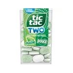 Tic tac bonbons tic tac two menthe fra�che 38 pastilles