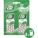 Tic tac duo pack menthe fra�che bonbons menthol�s 98g