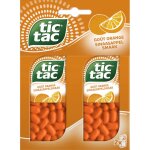 Tic tac duo pack orange bonbons menthe et orange 98g