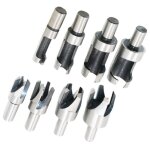 Tire - bouchon 8 en 1 - perforatrice en acier au carbone et travail du bois