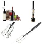 Tire - bouchon en acier inoxydable, pompe a air de poche, ouvre - bouteille de vin, sécurité, portable, ... Tire - bouchon en acier inoxydable, pompe a air de poche, ouvre - bouteille de vin, sécurité, portable, ...