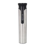 Tire - bouchon electrique acier inoxydable argent