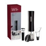 Tire - bouchon electrique automatique 4 en 1, bouchon de pompe a vin sous vide pour ftes et rencontres ...